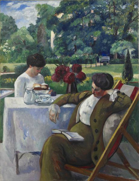 Le Thé à la Flora, 1912, Henri Manguin