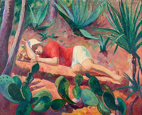 Enfant endormi, 1912, Henri Manguin