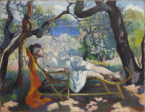 La sieste, 1905, Henri Manguin