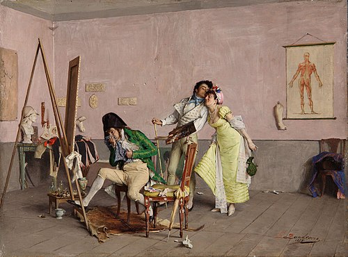 Every Occasion is Good, 1878, Giovanni Battista Quadrone