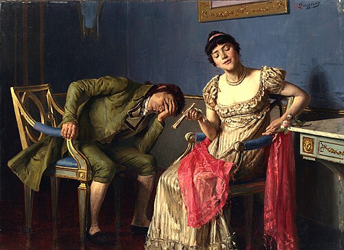 Indifference, 1895, Giovanni Battista Quadrone