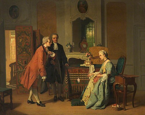 The Introduction, 1865, Jean Carolus