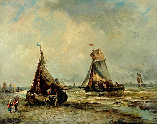 Seascape, 1887, Thomas Bush Hardy