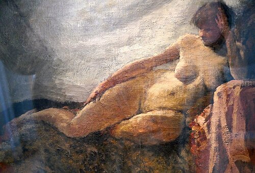 Nu allongé, , Henri Rouart