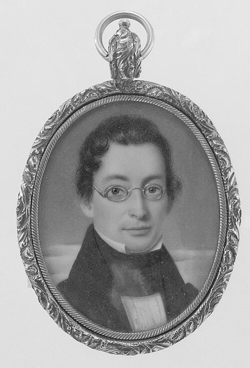 Reverend William Lupton Johnson, 1834, John Wood Dodge