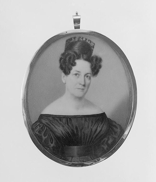 Portrait of a Lady, 1835, John Wood Dodge