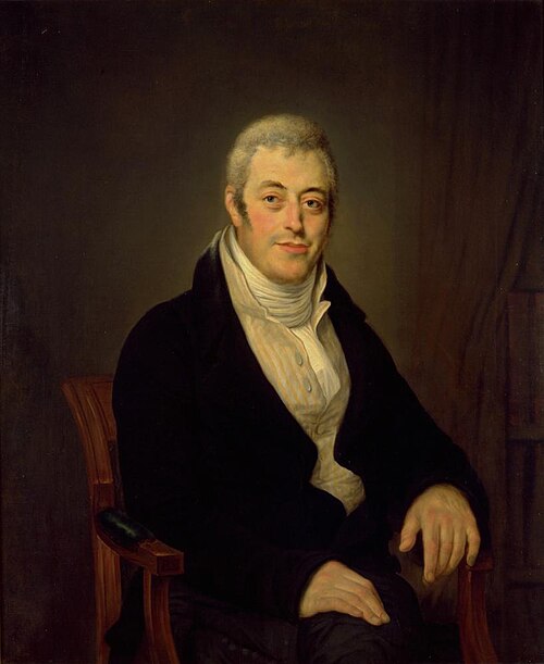 Portret Jonas Daniel Meijer, 1820, Louis Moritz
