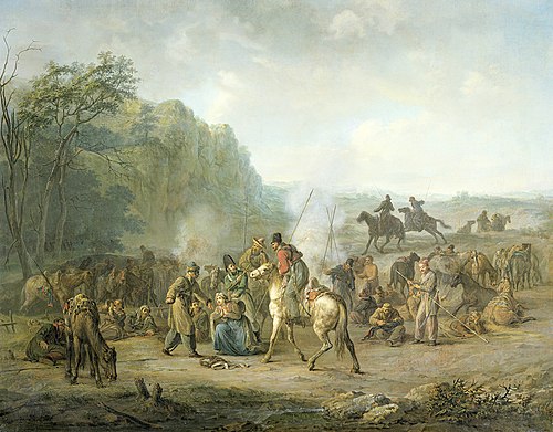 Cossack Camp, 1813, 1813, Louis Moritz