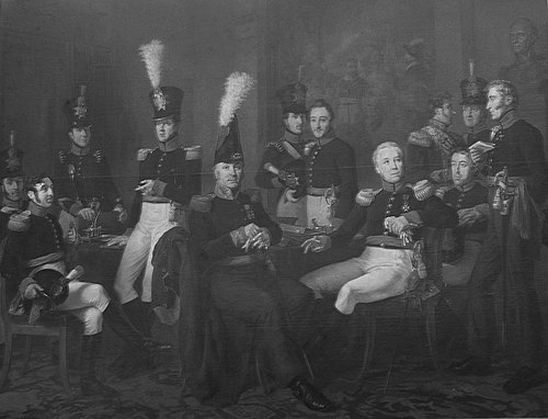 Krijgsraad der schutterij te Amsterdam in het jaar 1826, 1826, Louis Moritz