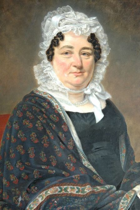 Portret van Agathe Theodora Stijger, 1824, Louis Moritz