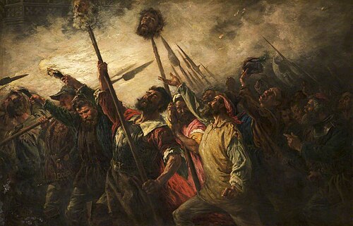 Jack Cade's Rabblement, 1867, Keeley Halswelle