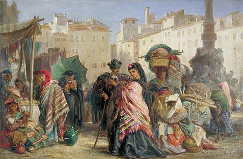 The Fan Seller, 1869, Keeley Halswelle