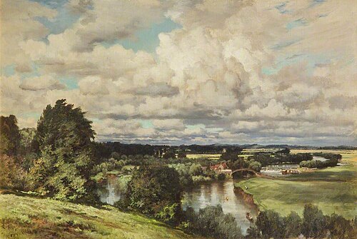 Valley of the Thames, 1882, Keeley Halswelle