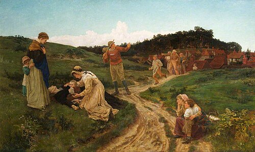 End of Her Journey, 1875, Alice Havers