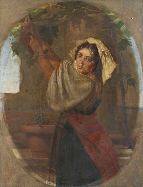In the Vineyard, 1860, David Sani