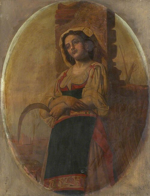 In the Cornfield, 1860, David Sani