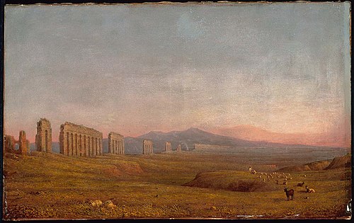 The Campagna, 1862, John Rollin Tilton