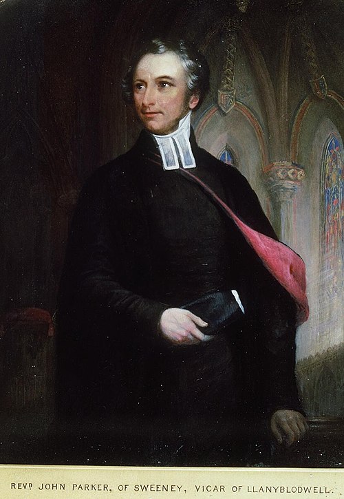 Revd. John Parker of Sweeney, 1830, Margaret Gillies