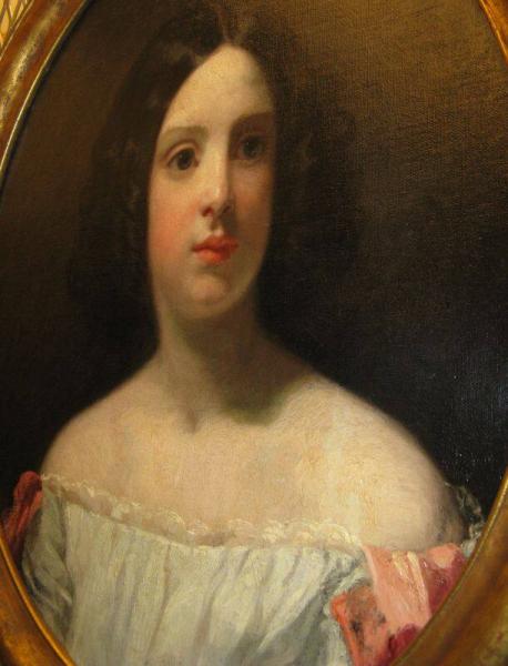 Lucretia Morse (1843-1916?), 1850, Edward Harrison May