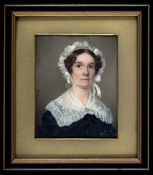 Mrs. Benjamin Silliman, 1835, Henry Colton Shumway