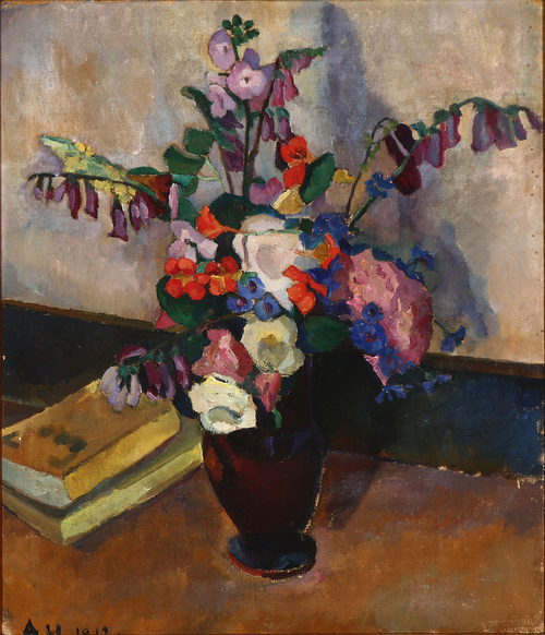 Still life with flowers, 1912, Astrid Holm
