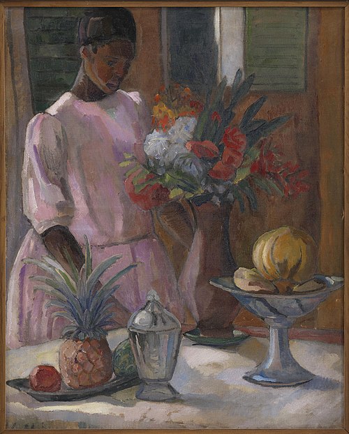 Rose Laying the Table, 1914, Astrid Holm