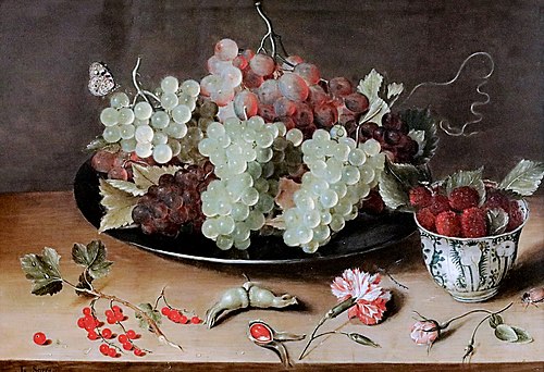 Fruits et fleurs, 1638, Isaak Soreau