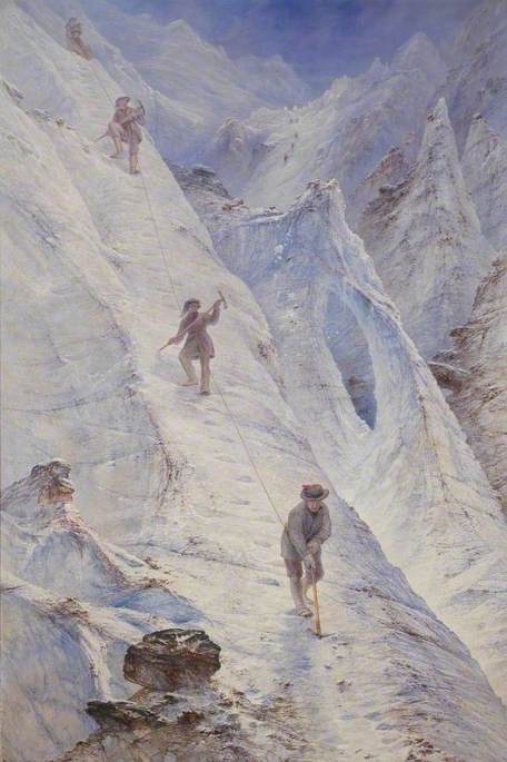 Alpine Climbers, 1869, Elijah Walton