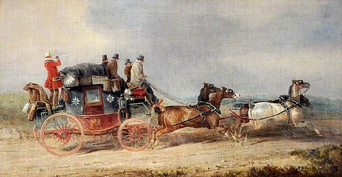 Hull and London Royal Mail, 1835, Charles Cooper Henderson
