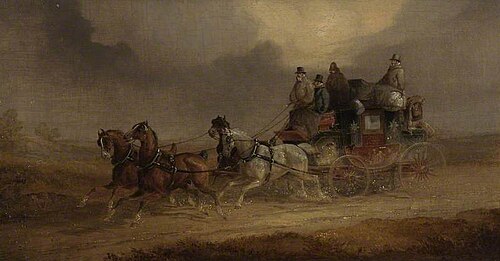 The Leeds to London Coach, , Charles Cooper Henderson