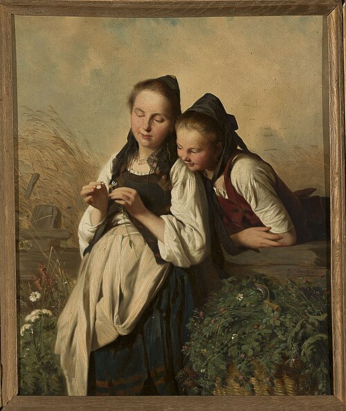 Love divination, 1859, Julius Scholtz