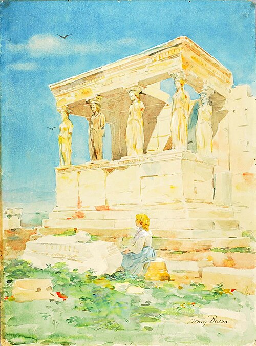 The Erechtheum, 1912, Henry Bacon