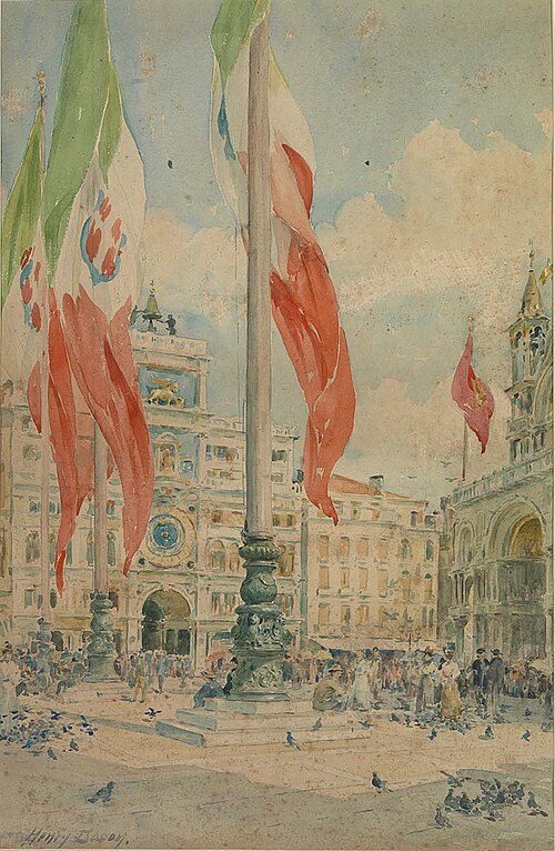 Place Saint-Marc, 1875, Henry Bacon