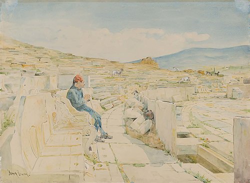 Theatre of Dionysus, 1875, Henry Bacon
