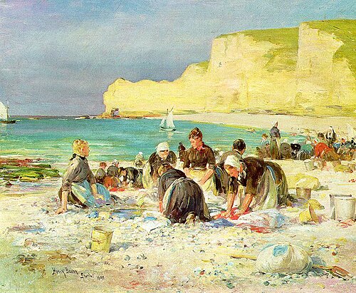 Étretat, 1890, Henry Bacon