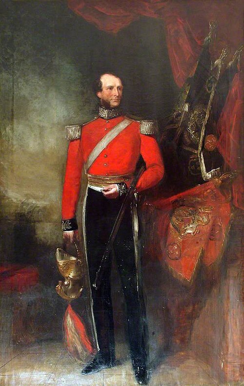 Colonel Viscount Rowland Hill (1800–1875), 1854, Stephen Catterson Smith