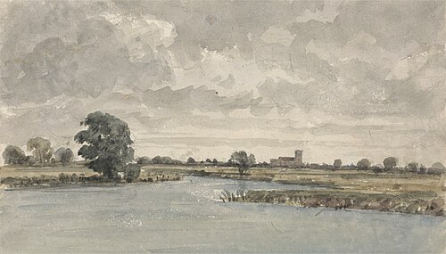 River Landscape, , Aaron Edwin Penley
