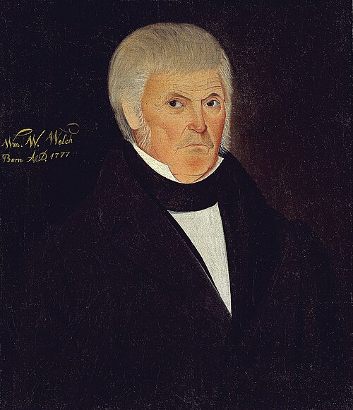 Portrait of Mr. William W. Welch, 1837, Sheldon Peck