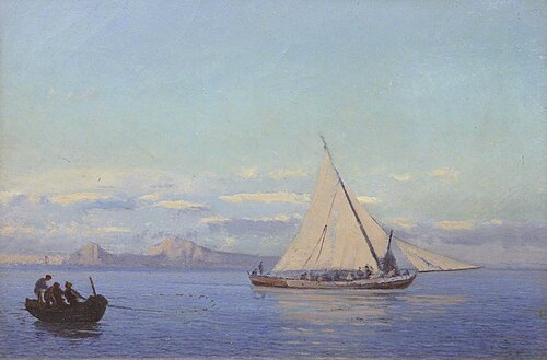 Bay of Naples, 1850, Thomas Stuart Smith