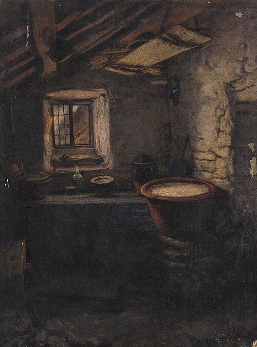 Kitchen Still Life, 1866, Thomas Stuart Smith