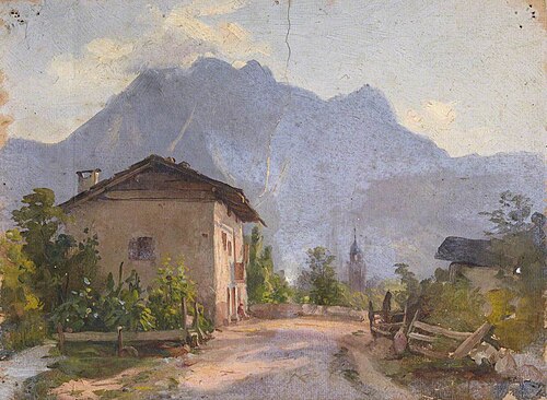 House with a View of Mountains, , Thomas Stuart Smith