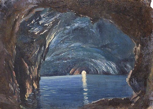 The Blue Grotto, Capri, , Thomas Stuart Smith