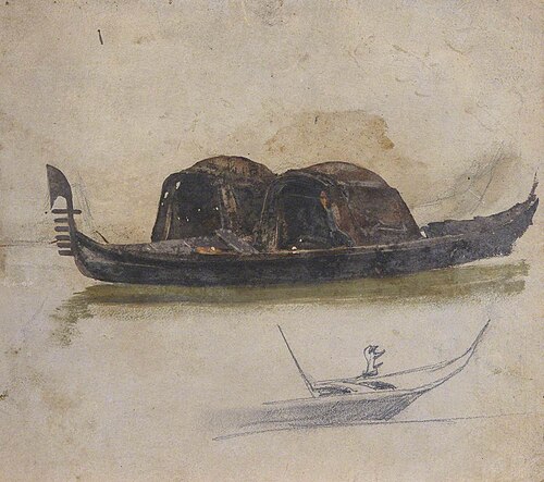 Study of Gondolas, , Thomas Stuart Smith