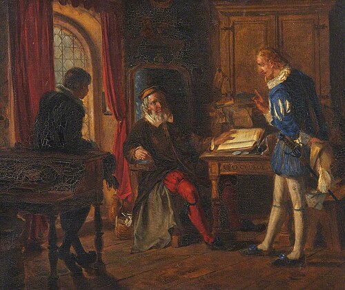 Scene from Gil Blas, , Thomas Stuart Smith