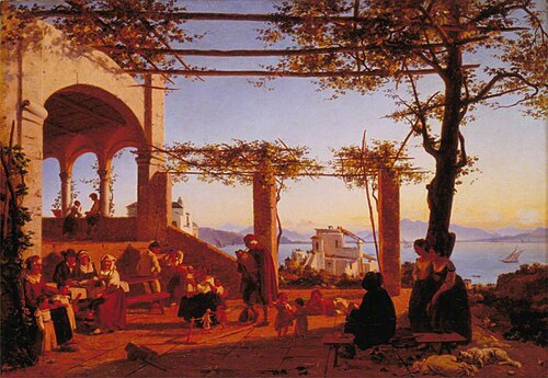 Italian Evening Scene, , Thomas Stuart Smith