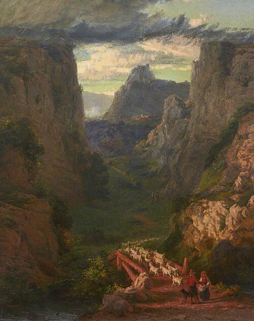 Italian Mountain Scene, , Thomas Stuart Smith
