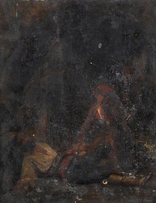 Wounded Garibaldi Soldier, , Thomas Stuart Smith
