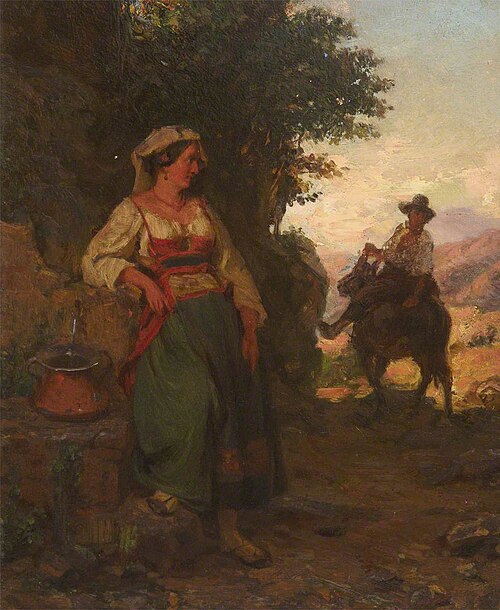 At the Fountain or Well, , Thomas Stuart Smith