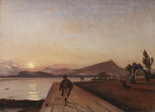 Sunset on the Calabrian Coast, , Thomas Stuart Smith