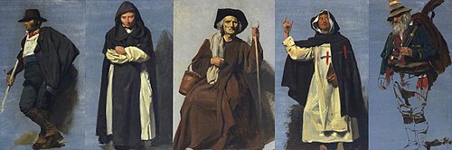 Five Studies of Italian Figures, , Thomas Stuart Smith